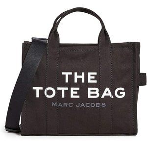 Marc Jacobs Women's black canvas The Tote Bag